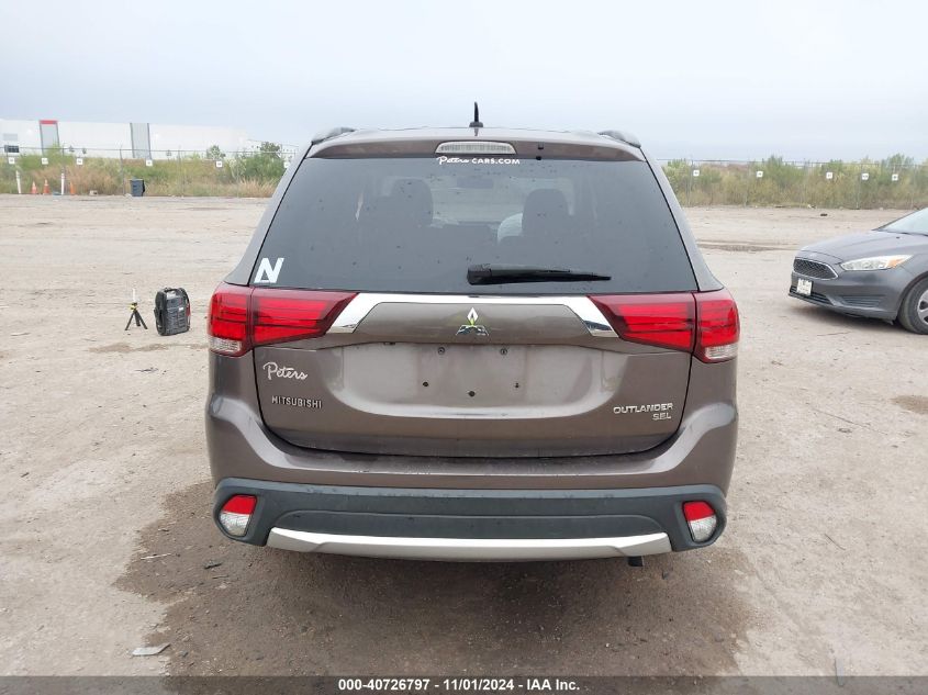 2016 Mitsubishi Outlander Sel VIN: JA4AD3A36GZ006825 Lot: 40726797