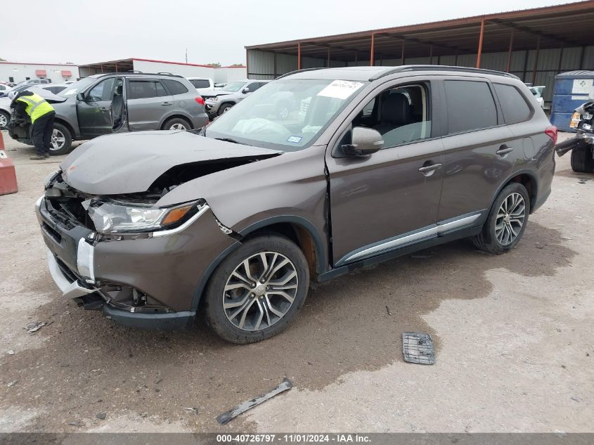 VIN JA4AD3A36GZ006825 2016 MITSUBISHI OUTLANDER no.2