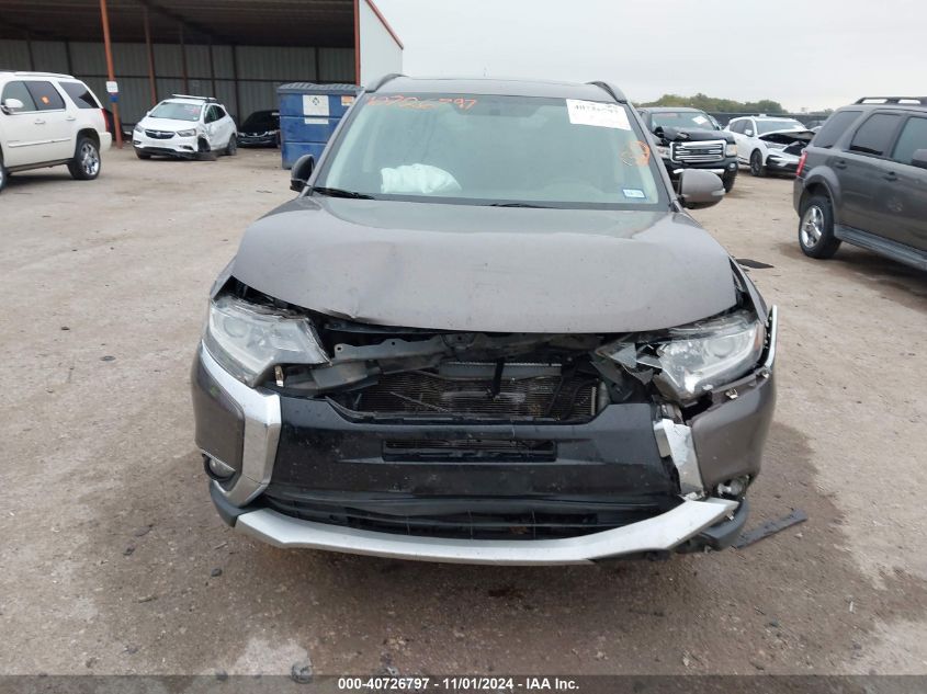 2016 Mitsubishi Outlander Sel VIN: JA4AD3A36GZ006825 Lot: 40726797