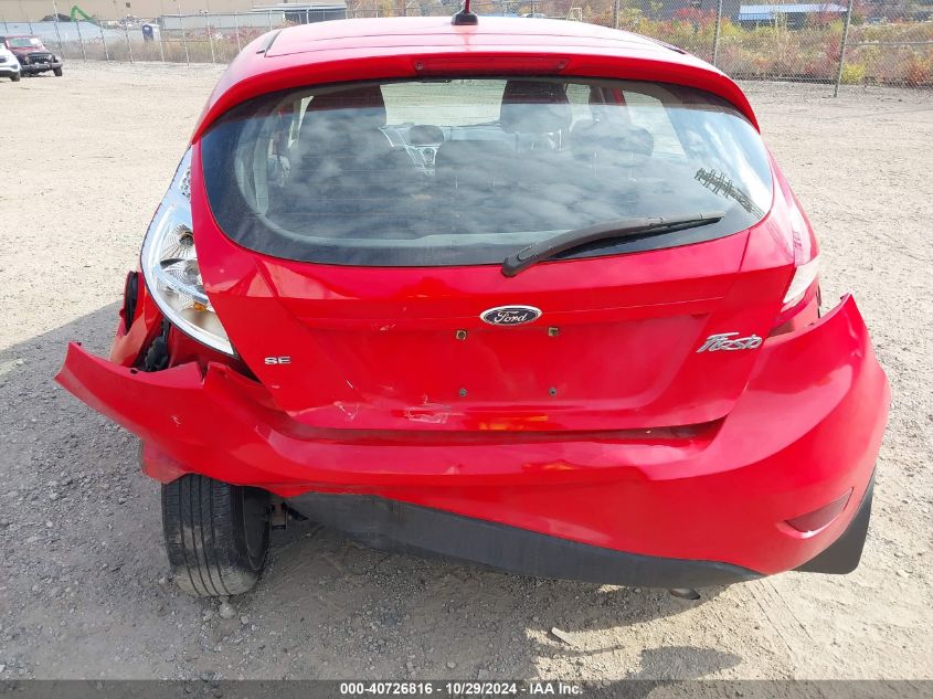 2013 Ford Fiesta Se VIN: 3FADP4EJ8DM224647 Lot: 40726816