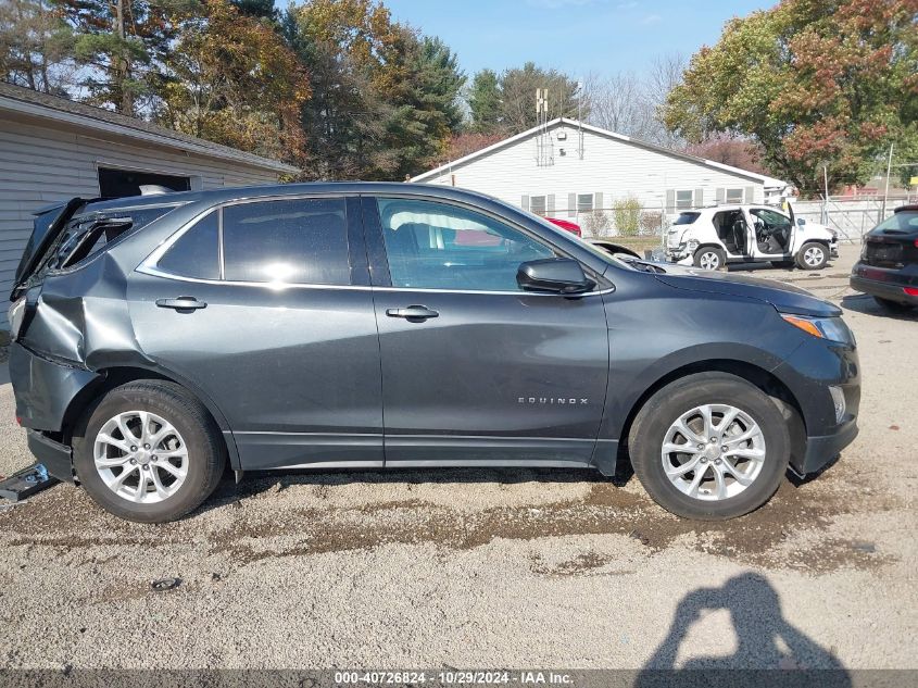 2020 Chevrolet Equinox Fwd Lt 1.5L Turbo VIN: 2GNAXKEVXL6265060 Lot: 40726824