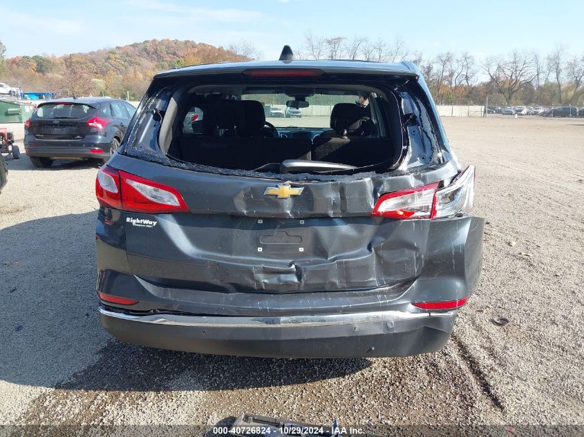 2020 Chevrolet Equinox Fwd Lt 1.5L Turbo VIN: 2GNAXKEVXL6265060 Lot: 40726824