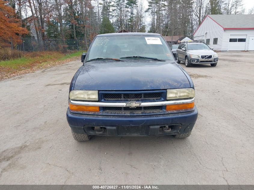 2004 Chevrolet S-10 Ls VIN: 1GCDT13X14K108824 Lot: 40726827