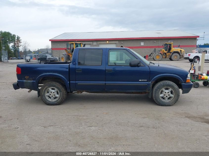 2004 Chevrolet S-10 Ls VIN: 1GCDT13X14K108824 Lot: 40726827