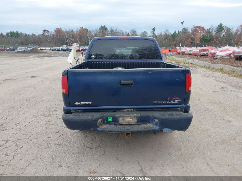 2004 Chevrolet S-10 Ls VIN: 1GCDT13X14K108824 Lot: 40726827