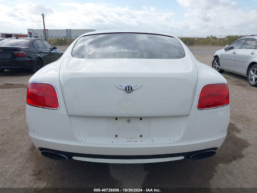 2013 Bentley Continental Gt Speed VIN: SCBFC7ZAXDC083157 Lot: 40726856