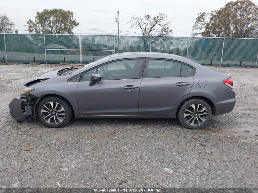 2015 Honda Civic Ex VIN: 19XFB2F87FE229787 Lot: 40726861