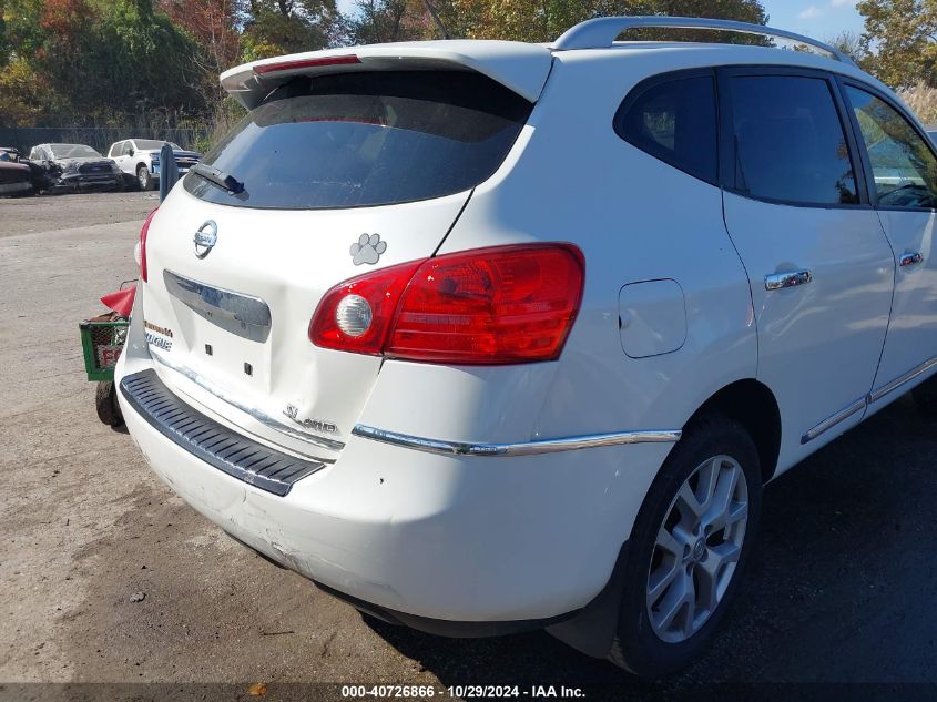 2012 Nissan Rogue Sv W/Sl Pkg VIN: JN8AS5MV5CW402684 Lot: 40726866