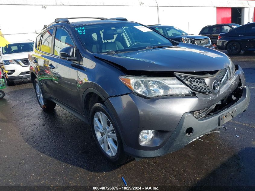 VIN 2T3DFREV5EW212971 2014 Toyota RAV4, Limited no.1