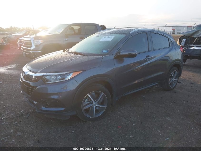 VIN 3CZRU5H58NM701487 2022 HONDA HR-V no.2