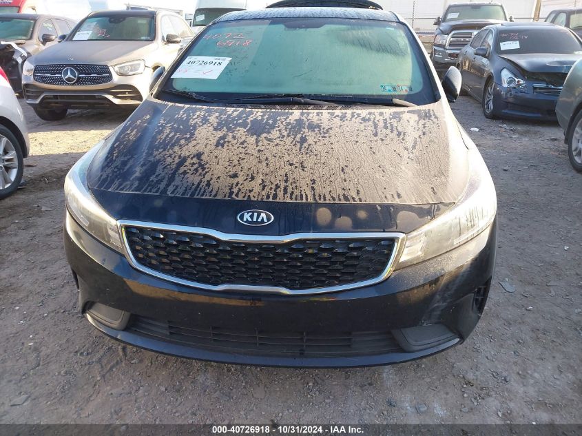 2017 Kia Forte S VIN: 3KPFL4A75HE135059 Lot: 40726918