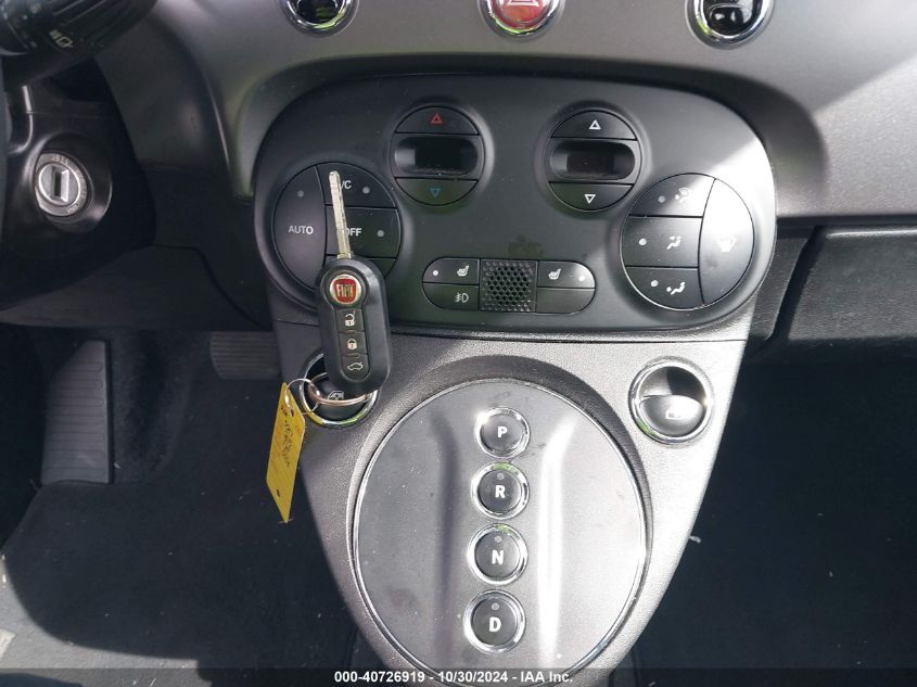 2013 FIAT 500E BATTERY ELECTRIC - 3C3CFFGE4DT714162
