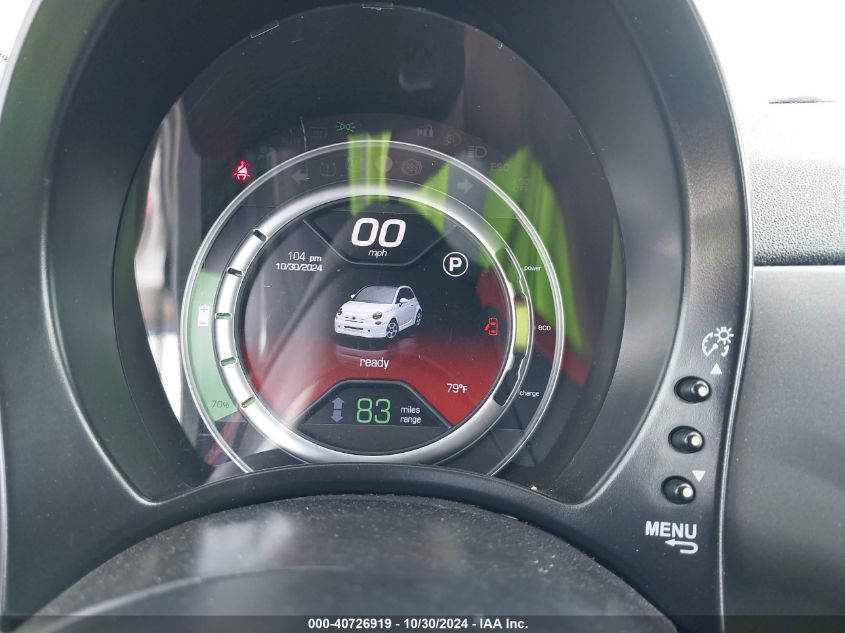 2013 FIAT 500E BATTERY ELECTRIC - 3C3CFFGE4DT714162