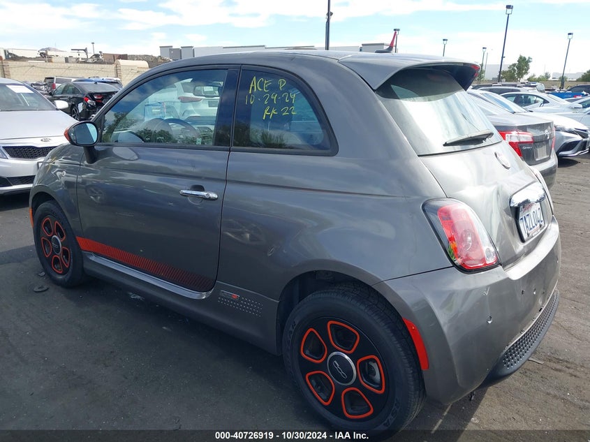 2013 FIAT 500E BATTERY ELECTRIC - 3C3CFFGE4DT714162