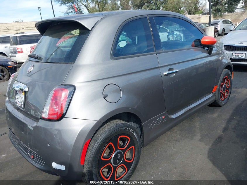 2013 FIAT 500E BATTERY ELECTRIC - 3C3CFFGE4DT714162