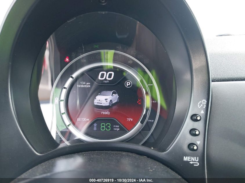 2013 FIAT 500E BATTERY ELECTRIC - 3C3CFFGE4DT714162