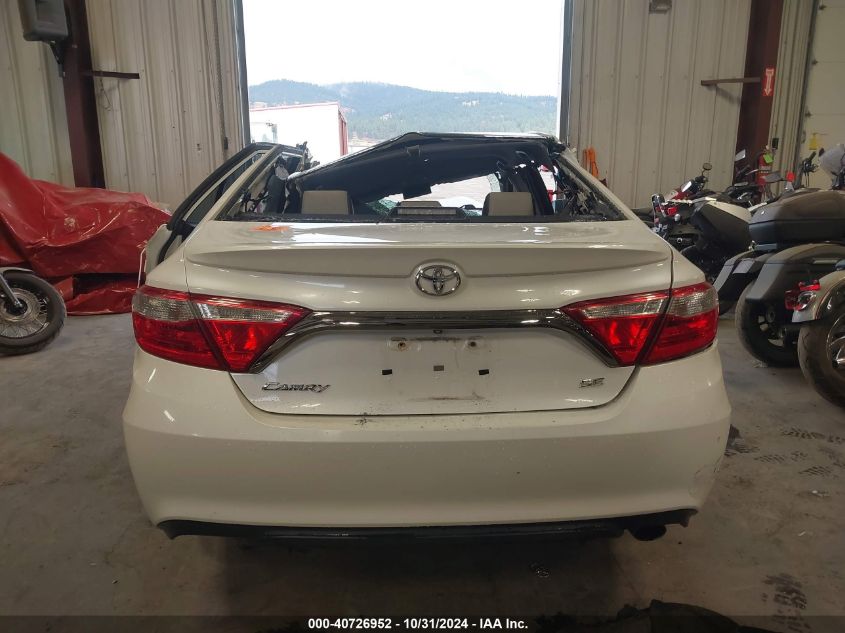 2016 Toyota Camry Se VIN: 4T1BF1FK1GU134780 Lot: 40726952