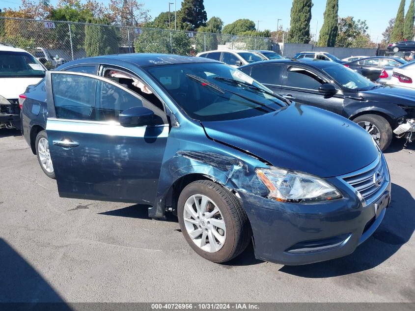 2015 Nissan Sentra Sv VIN: 3N1AB7APXFY324125 Lot: 40726956