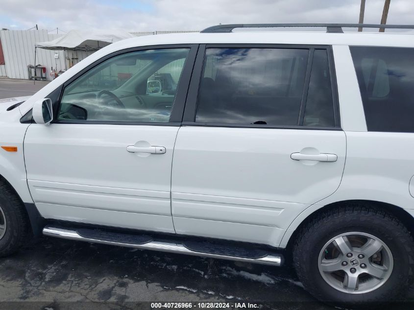 2006 Honda Pilot Ex-L VIN: 5FNYF28656B037609 Lot: 40726966