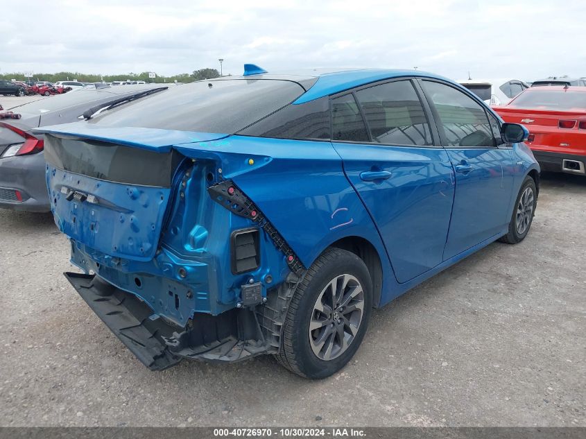 VIN JTDKARFU2K3082285 2019 Toyota Prius, Xle no.4