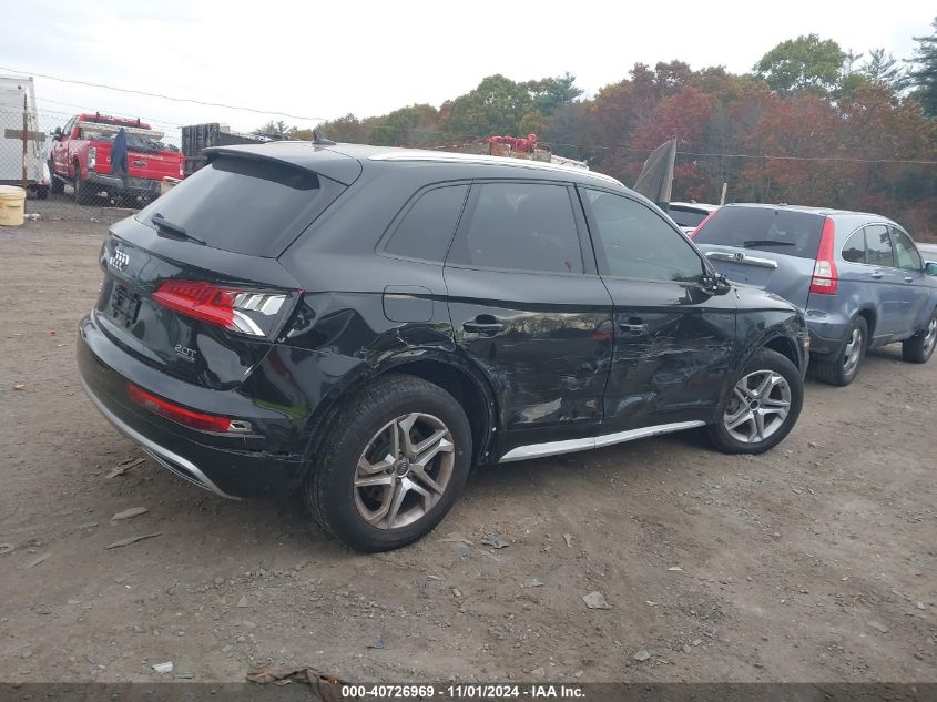 2018 Audi Q5 2.0T Premium/2.0T Tech Premium VIN: WA1ANAFY6J2179038 Lot: 40726969