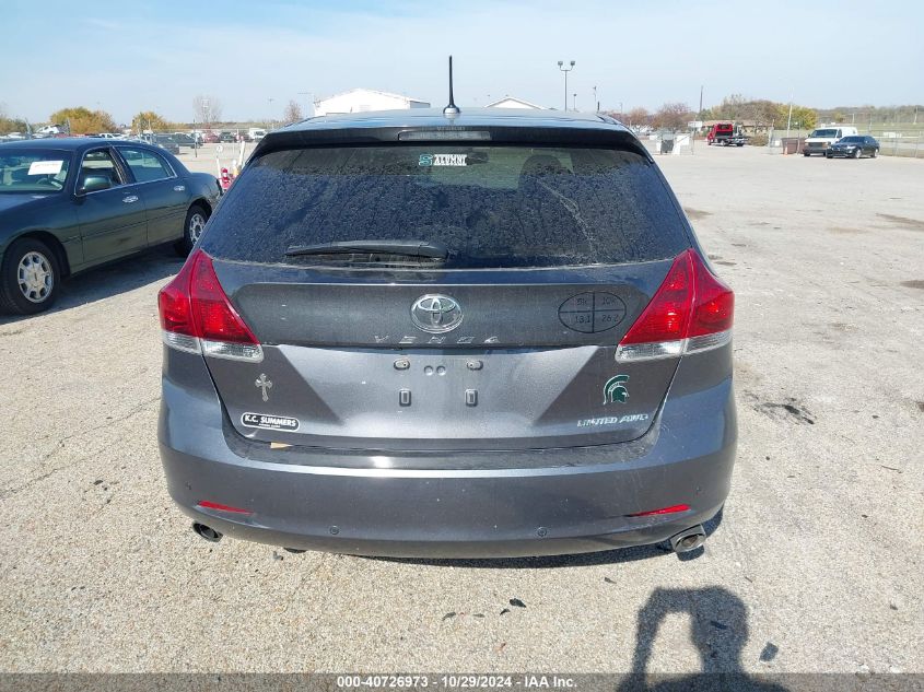 2015 Toyota Venza Limited V6 VIN: 4T3BK3BBXFU117320 Lot: 40726973