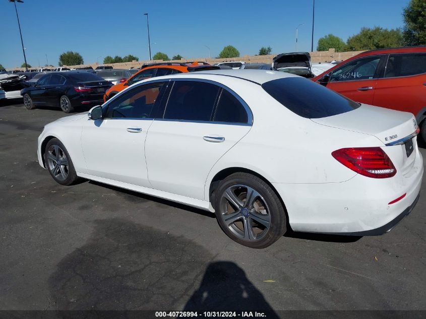 2017 Mercedes-Benz E 300 VIN: WDDZF4JB1HA153883 Lot: 40726994