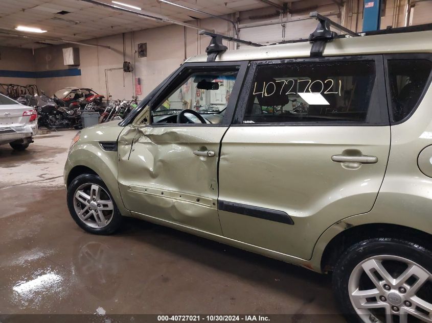 2011 Kia Soul + VIN: KNDJT2A23B7314453 Lot: 40727021