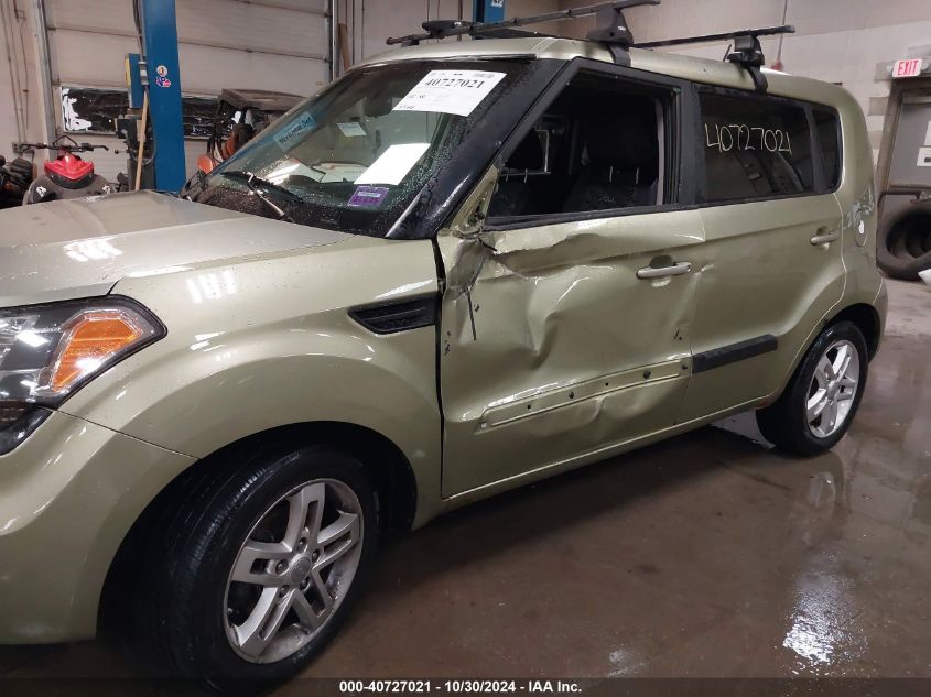 2011 Kia Soul + VIN: KNDJT2A23B7314453 Lot: 40727021