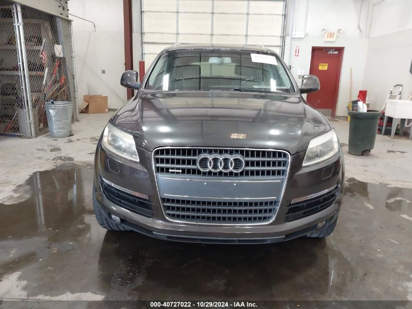 2007 Audi Q7 3.6 Premium VIN: WA1BY94L07D027416 Lot: 40727022