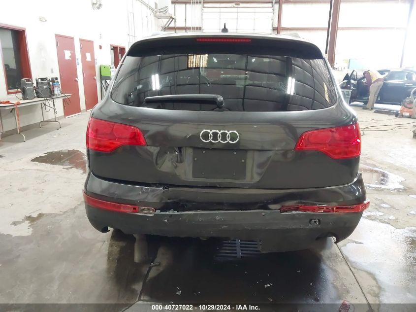 2007 Audi Q7 3.6 Premium VIN: WA1BY94L07D027416 Lot: 40727022