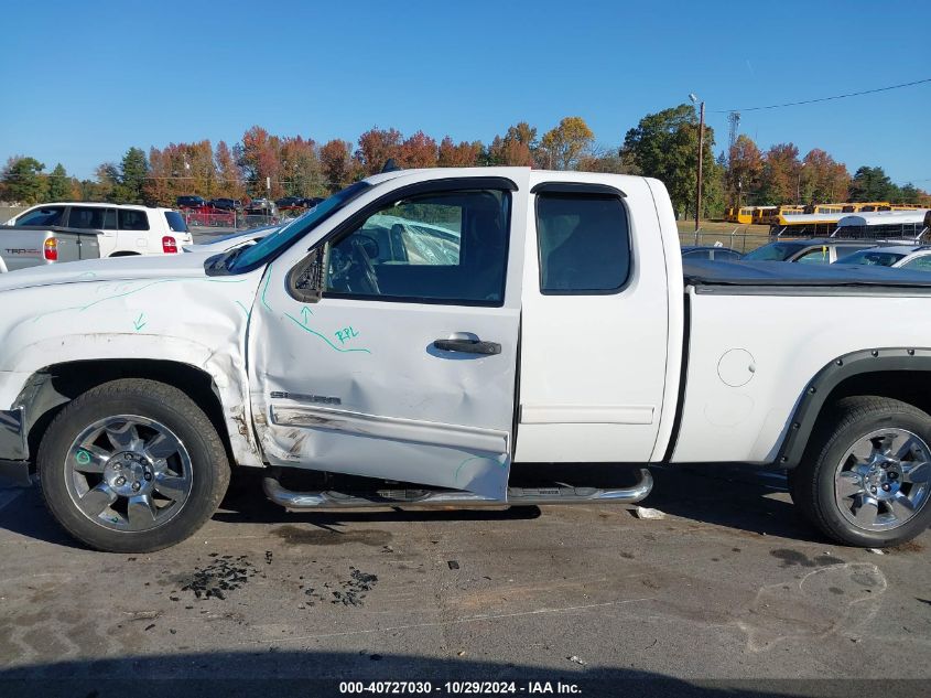 2010 GMC Sierra 1500 Sle VIN: 1GTSCVE07AZ284522 Lot: 40727030