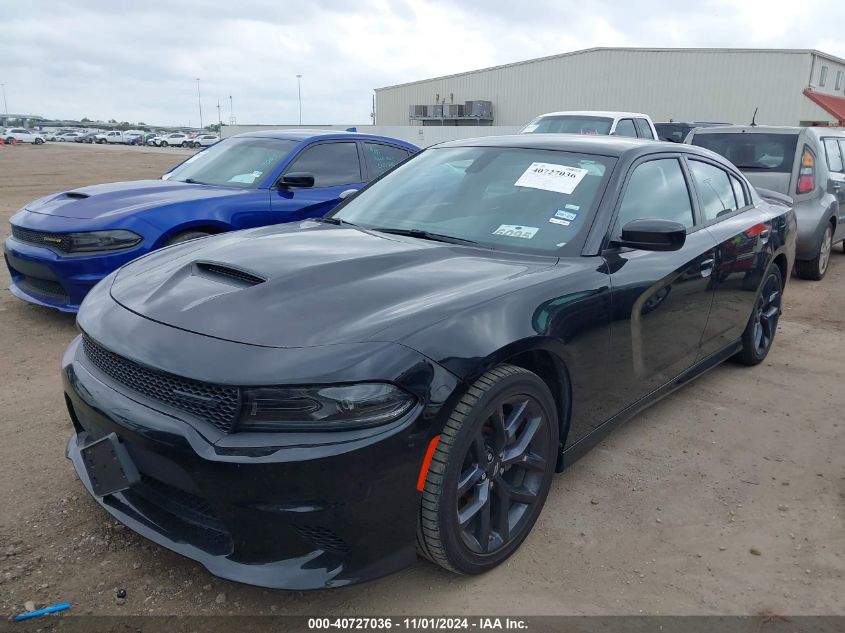 2023 Dodge Charger Gt VIN: 2C3CDXHG1PH607093 Lot: 40727036