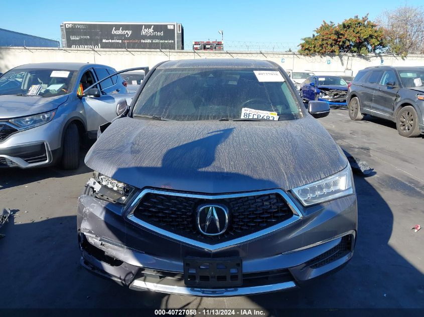 2018 Acura Mdx VIN: 5J8YD3H31JL010898 Lot: 40727058