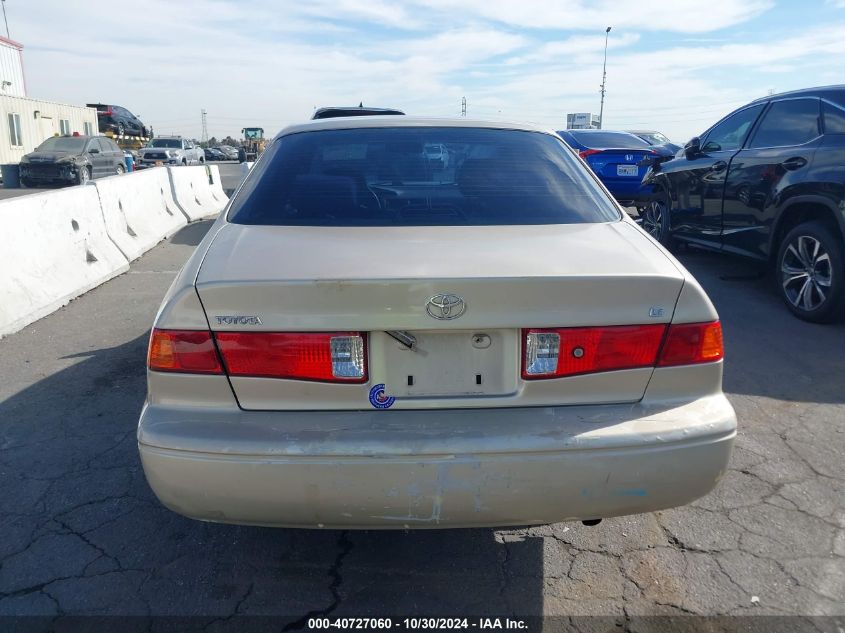 2000 Toyota Camry Le VIN: JT2BG22K7Y0391828 Lot: 40727060