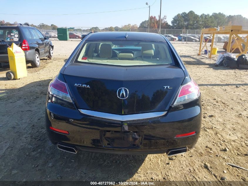 2012 Acura Tl 3.5 VIN: 19UUA8F20CA039483 Lot: 40727062