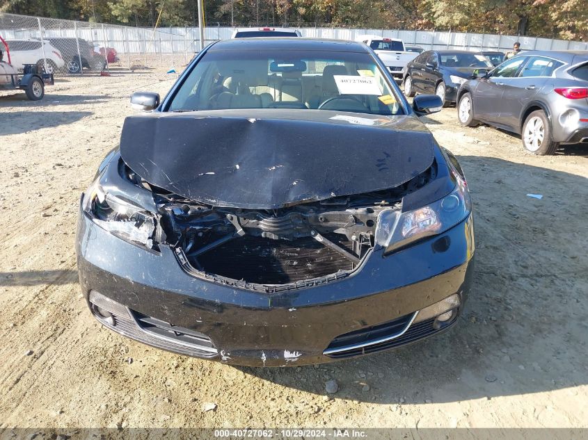 2012 Acura Tl 3.5 VIN: 19UUA8F20CA039483 Lot: 40727062