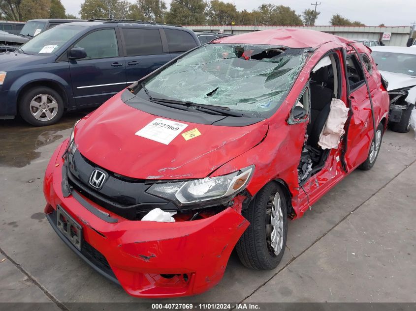 2016 Honda Fit Lx VIN: JHMGK5H50GS013771 Lot: 40727069