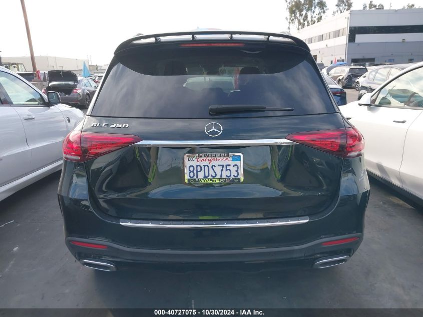 2020 Mercedes-Benz Gle 350 VIN: 4JGFB4JB9LA125519 Lot: 40727075