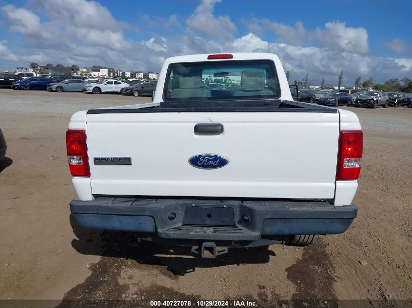 2011 Ford Ranger Xl VIN: 1FTKR1AD7BPA31505 Lot: 40727078