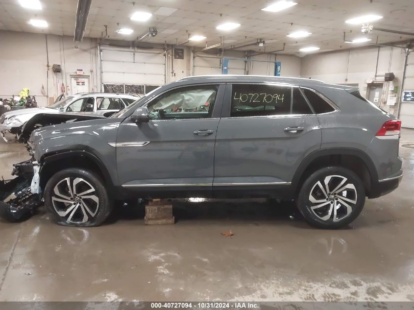 2023 Volkswagen Atlas Cross Sport 3.6L V6 Sel VIN: 1V2BE2CA4PC219612 Lot: 40727094