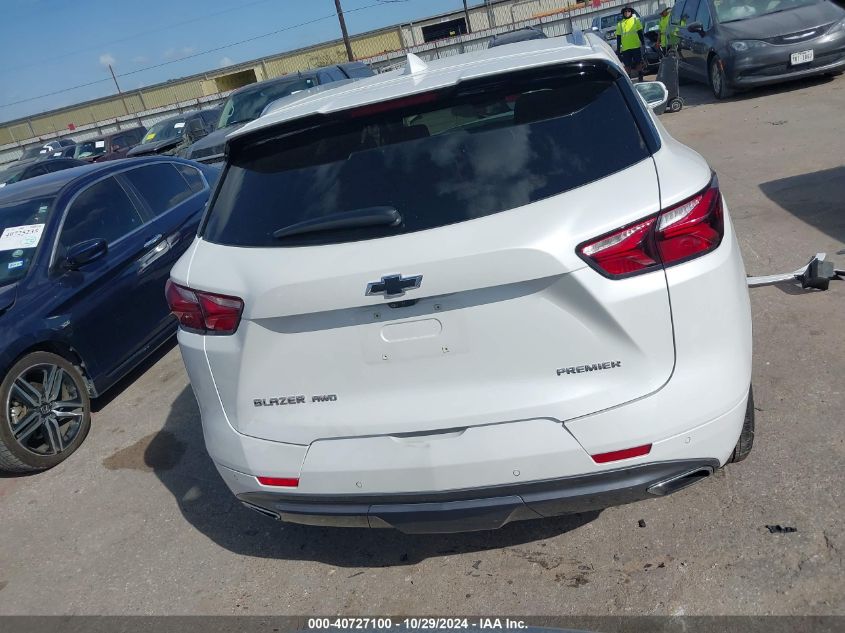 2020 Chevrolet Blazer Awd Premier VIN: 3GNKBLRS6LS647466 Lot: 40727100