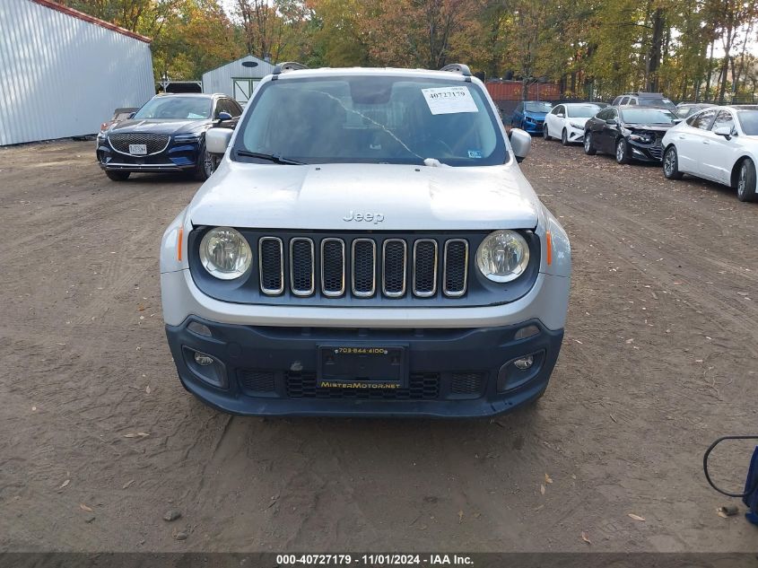 2015 Jeep Renegade Latitude VIN: ZACCJBBT9FPC43334 Lot: 40727179