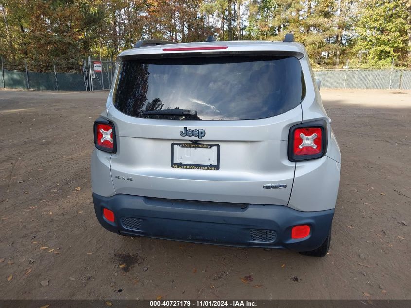 2015 Jeep Renegade Latitude VIN: ZACCJBBT9FPC43334 Lot: 40727179