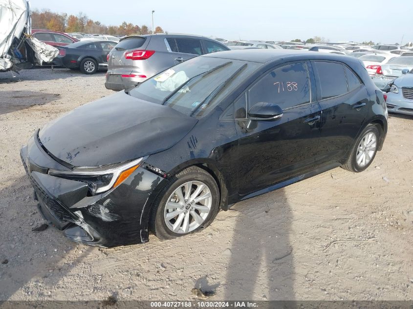 VIN JTND4MBE5S3235335 2025 Toyota Corolla, SE no.2