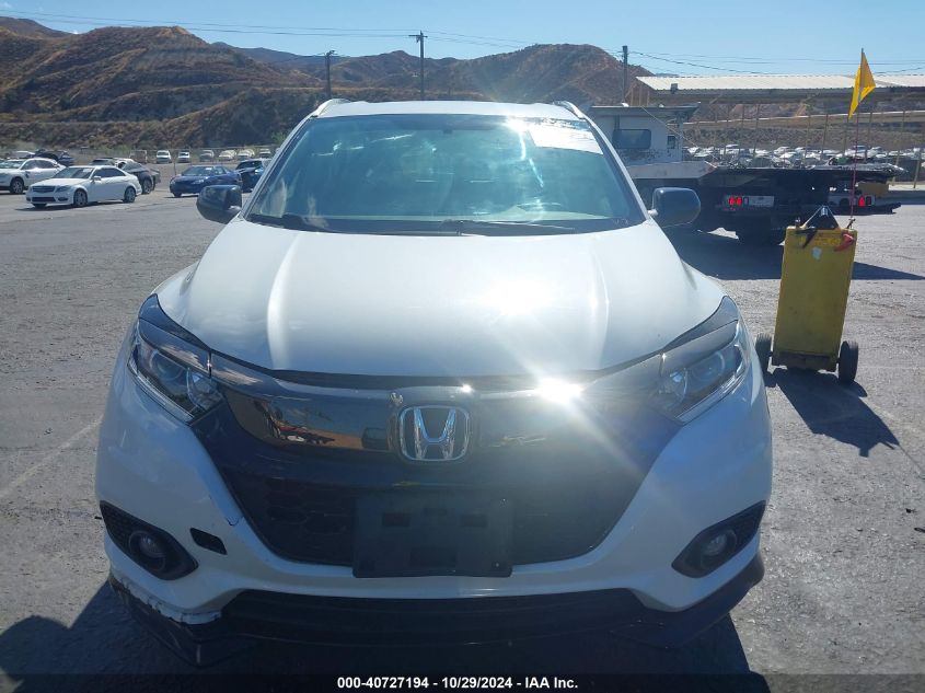 2022 Honda Hr-V 2Wd Sport VIN: 3CZRU5H13NM712846 Lot: 40727194