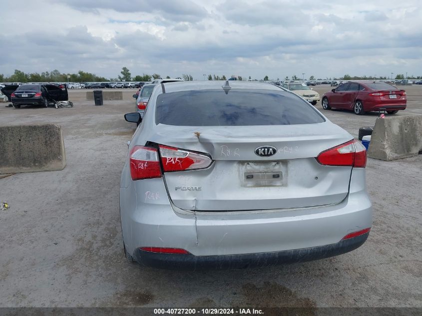 2015 Kia Forte Lx VIN: KNAFK4A60F5365060 Lot: 40727200