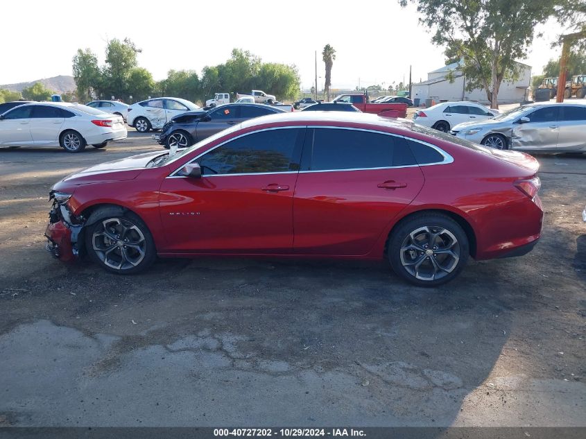 2022 Chevrolet Malibu Fwd Lt VIN: 1G1ZD5STXNF106226 Lot: 40727202