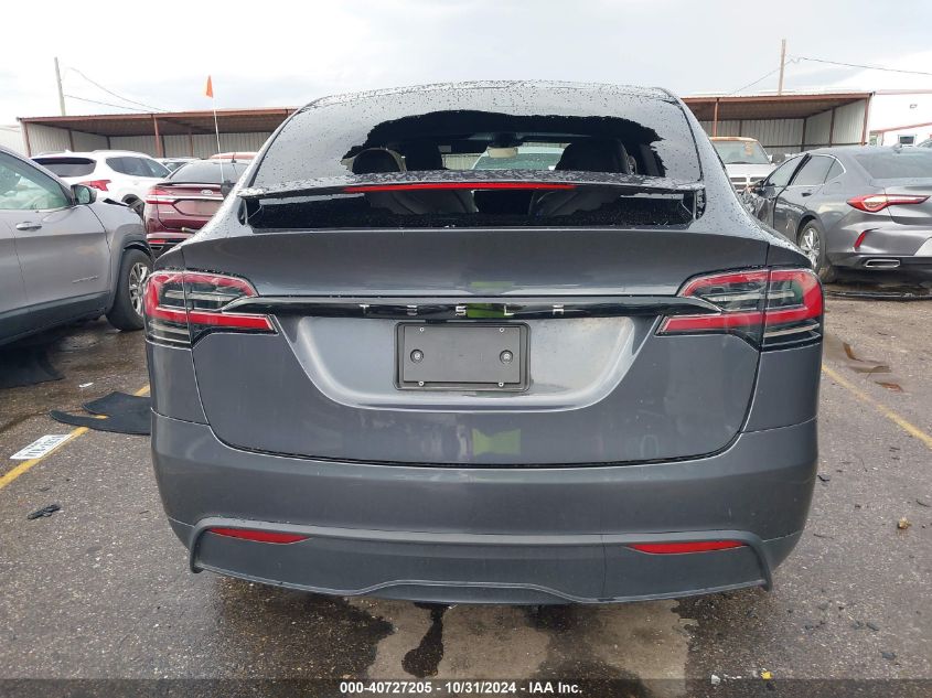 2023 Tesla Model X Dual Motor All-Wheel Drive/Standard Range VIN: 7SAXCBE57PF400755 Lot: 40727205