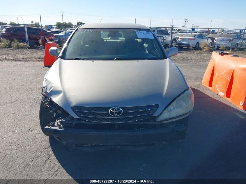 2003 Toyota Camry Le VIN: 4T1BE32K23U763964 Lot: 40727207